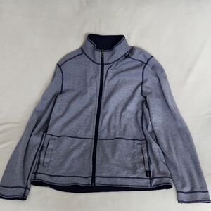 Hugo Boss Navy Full Zip Lightweight Jacket